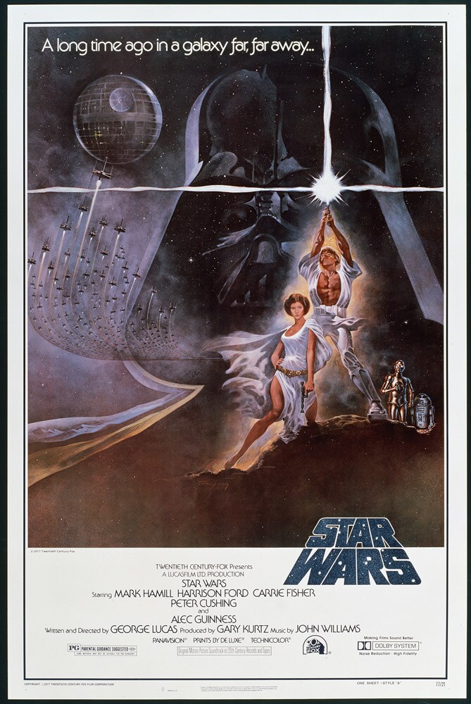 Star Wars New Hope Movie Poster