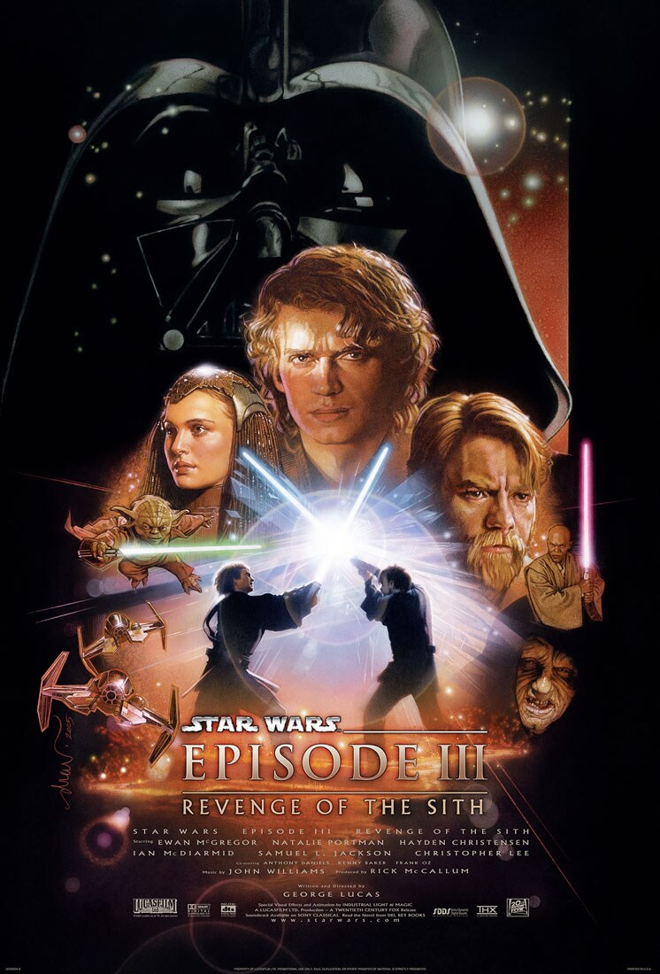 Star Wars Revenge of the Sith Movie Poster